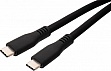 ���� ������ USB-C to USB-C 2.0m UBS3.2 Gen2 10G 240W Chip Silicon Black Vinga (VCPDCCC3242SB)
