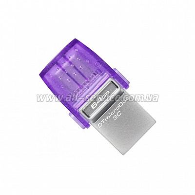  Kingston 128GB DataTraveler microDuo 3C USB 3.2/Type C (DTDUO3CG3/128GB)