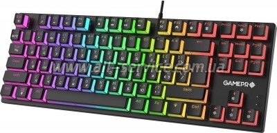  GamePro MK80R Red Switch RGB USB Black (MK80R)