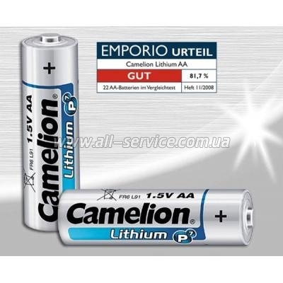  CAMELION FR 6/ 2 BL Lithium (FR6-BP2)   1 .