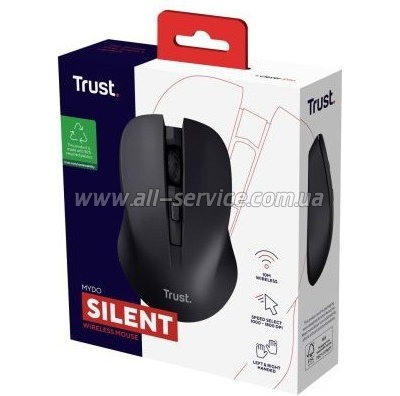  Trust Mydo Silent Wireless Black (25084)