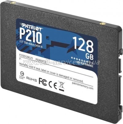 SSD  PATRIOT P210 128GB (P210S128G25)