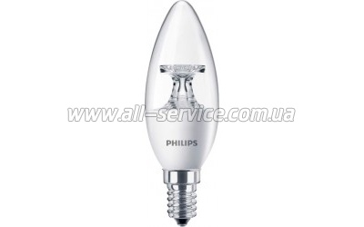 Лампа светодиодная Philips LEDcandle ND E14 4-25W 230V 2700K B35 CL (929001142207) Лампа светодиодная Philips LEDcandle ND E14 4-25W 230V 2700K B35 CL (929001142207)