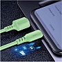 ���� ������ USB 2.0 AM to Micro 5P 1.0m soft silicone green ColorWay (CW-CBUM042-GR)