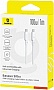 ���� ������ USB-C to USB-C 1.0m 100W white Baseus (P10377704213-00)
