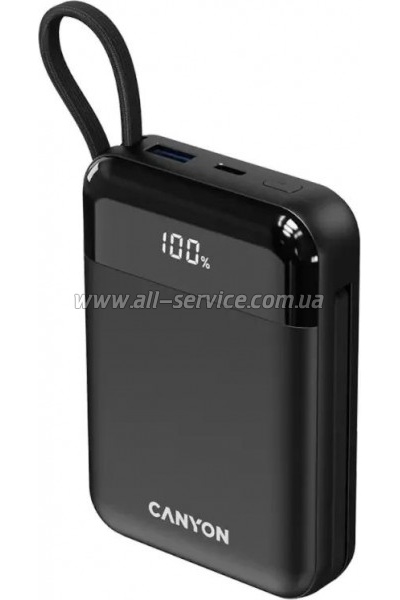 ������� ������������� Canyon 10000mAh OnPower 104 PD 20W Black (CNS-CPB104B)