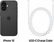   Apple iPhone 16 128GB Black (MYE73)