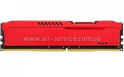 ������ Kingston HyperX 64GB 2666MHz DDR4 CL16 DIMM 16gbx4 FURY Red (HX426C16FRK4/64)