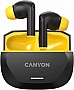  Canyon Hexagon 7 TWS ANC+ENC Wireless Charge Black/Yellow (CNS-TWS7BY)
