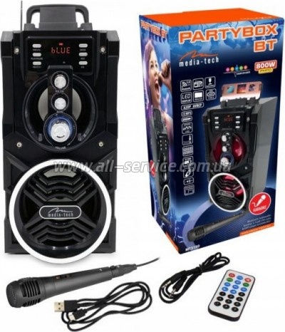   Media-Tech Boombox BT 18W Black (MT3150)