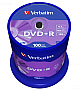  DVD Verbatim 4.7Gb 16X CakeBox 100 (43551)