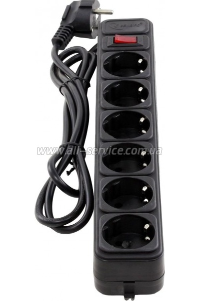 ������� ������ Gembird 3� 6 ������� Black (SPG6-G-10B)