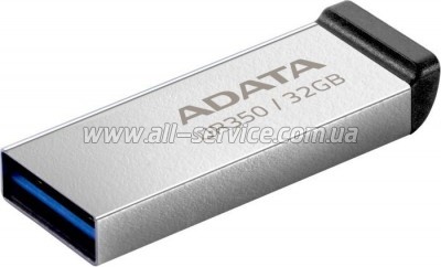  ADATA 32GB UR350 Silver-Black USB 3.2 (UR350-32G-RSR/BK)