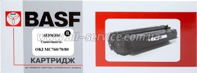�������� BASF OKI MC760/ MC770/ MC780 ������ 45396304 Black (BASF-KT-45396304)