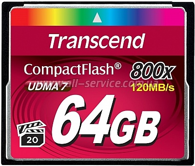   64GB Transcend CF 800X (TS64GCF800)