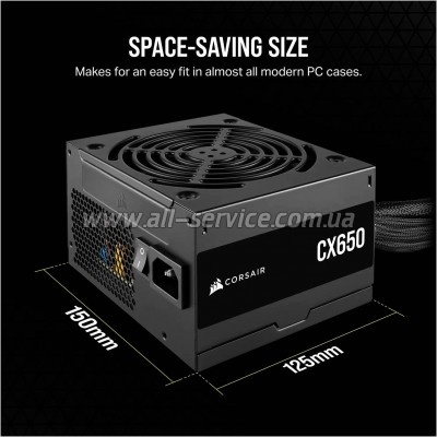 ���� ������� Corsair 650W CX650 (CP-9020278-EU)