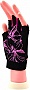    MadMax MFG-770 Flower Power Gloves Black/Pink XS (MFG-770_XS)
