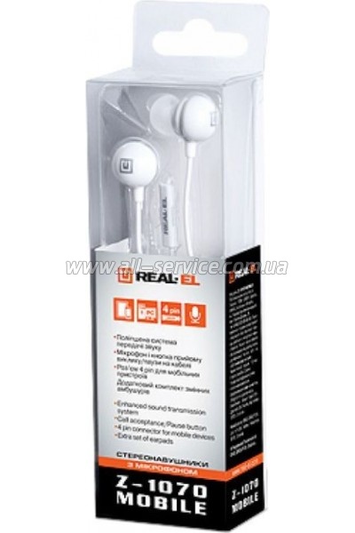  REAL-EL Z-1070 Mobile White (EL124100032)