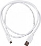 ���� ������ USB 2.0 AM to Micro 5P 1.0m Cablexpert (CCP-mUSB2-AMBM-W-1M)