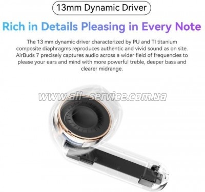  Blackview AirBuds 7 White (6931548310747)