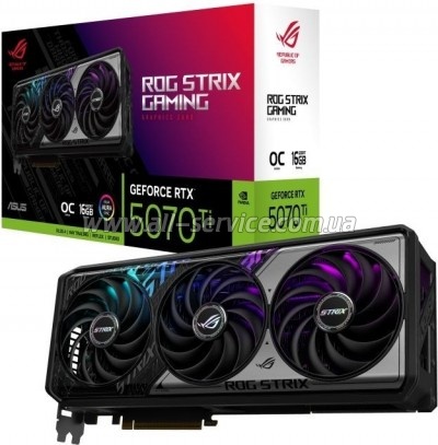  ASUS GeForce RTX5070 Ti 16GB ROG STRIX OC GAMING (ROG-STRIX-RTX5070TI-O16G-GAMING)