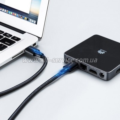 ���� ������ USB 2.0 AM/AM 1.5m US102 black Ugreen (10310)
