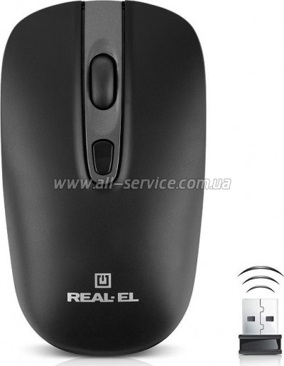  REAL-EL RM-350W Wireless Black/Gray (EL123200043)