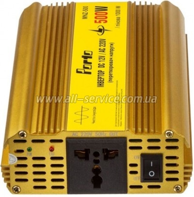   12V/220V 500W,   Porto (MNZ-500)