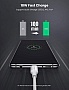 ���� ������ USB 2.0 AM to USB-C 0.25m 3A braided US288 white Ugreen (60129)