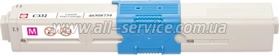 �����-�������� BASF OKI C332/ MC363 ������ 46508734 Magenta (BASF-KT-46508734)
