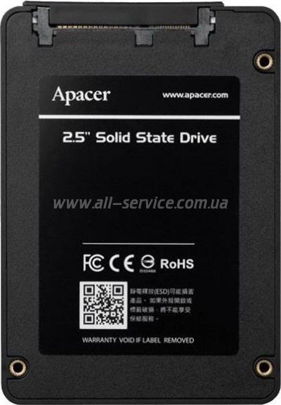 SSD  480GB APACER AS340 SATAIII TLC (AP480GAS340G-1)