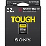   Sony 32GB SDHC C10 UHS-II U3 V90 R300/W299MB/s Tough (SF32TG)