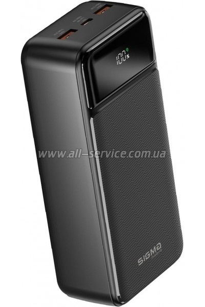 ������� ������������� Sigma X-power SI30A4QL 30000mAh PD 20W black (4827798787311)