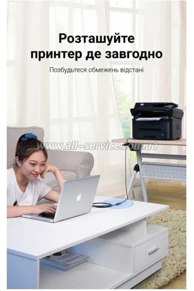 ���� ������ USB 2.0 AM/AF 0.5m black Vention (CBIBD)