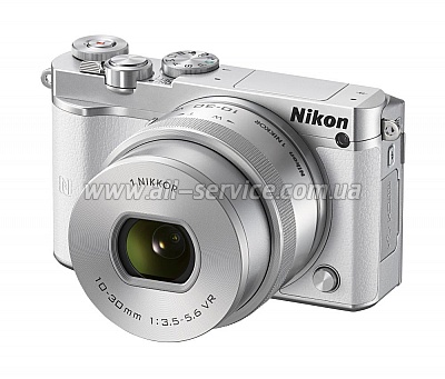   Nikon 1 J5 +10-30mm PD-Zoom KIT WHITE (VVA242K001)