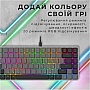  GamePro MK141R Red Swich Low Profile RGB USB Dark Gray (MK141R)
