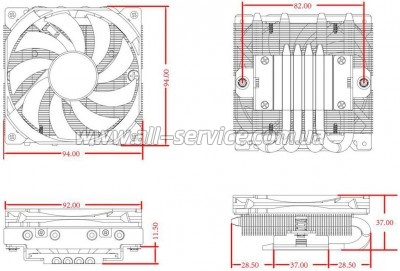    ID-Cooling IS-37-XT Black