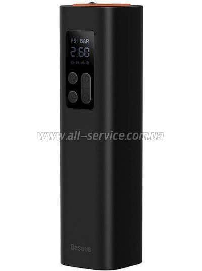   Baseus Super Mini Inflator Pump Black (CRCQ000001)