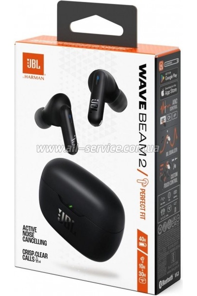 �������� JBL Wave Beam TWS Black (JBLWBEAMBLK)