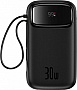   Baseus QPow2 20000mAh 30W, with 2*Type-C Cable, Black (P10055009113-00)