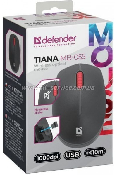  Defender Tiana MB-055 Wireless Black (52055)