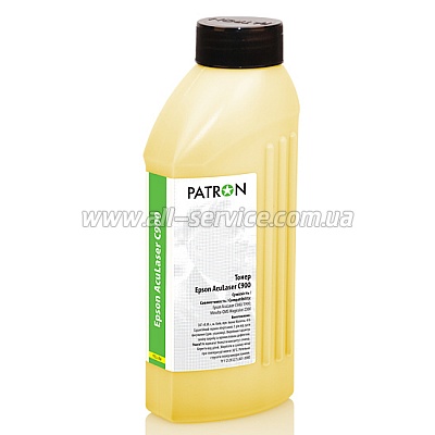 ТОНЕР EPSON ACULASER C900 YELLOW ФЛАКОН 170 г PATRON ТОНЕР EPSON ACULASER C900 YELLOW ФЛАКОН 170 г PATRON