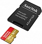   SanDisk 256GB microSD class 10 UHS-I U3 Extreme (SDSQXAV-256G-GN6MA)