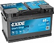 ����������� ������������� EXIDE START-STOP EFB 65A (EL652)