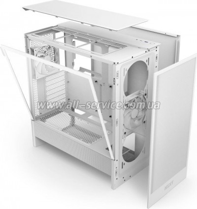  NZXT H5 Flow Compact All White (CC-H52FW-01)