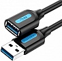 ���� ������ USB 3.0 AM/AF 0.5m black Vention (CBHBD)