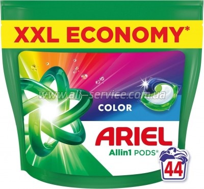 ������� ��� ������ Ariel Pods All-in-1 Color ��� �������� 44 ��. (8700216764544)