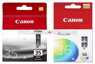 Набор картриджей Canon PGI-35/ CLI-36 Black/ Color (Set35) Набор картриджей Canon PGI-35/ CLI-36 Black/ Color (Set35)