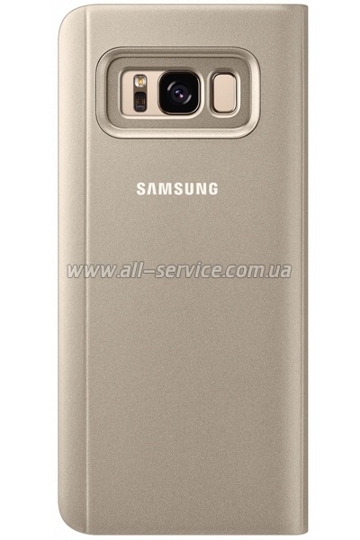  SAMSUNG S8+/ EF-ZG955CFEGRU - Clear View Standing Cover ()
