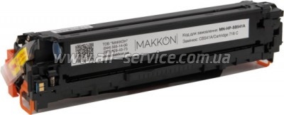 �������� Makkon HP CLJ CP1215/ CP1515/ CM1312 ������ CB541A Cyan (MN-HP-SB541A)
